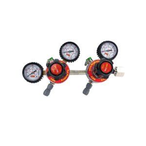 CO2 Hauptdruckminderer KegLand Typ 30 – MK4 zweileitig mit 2x Manometer
