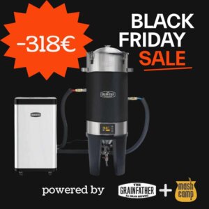 Black Friday Aktion by MashCamp Grainfather GC2 + Conical Fermenter – Advanced Cooling Edition Nano