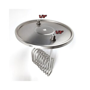 Kühlspirale mit Edelstahldeckel für 32 l Edelstahl Konus-Gärtank