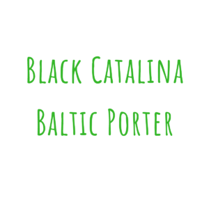 Bierrezept Black Catalina Baltic Porter