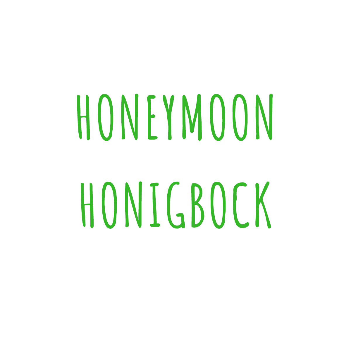 Bierrezept Honeymoon Honigbock