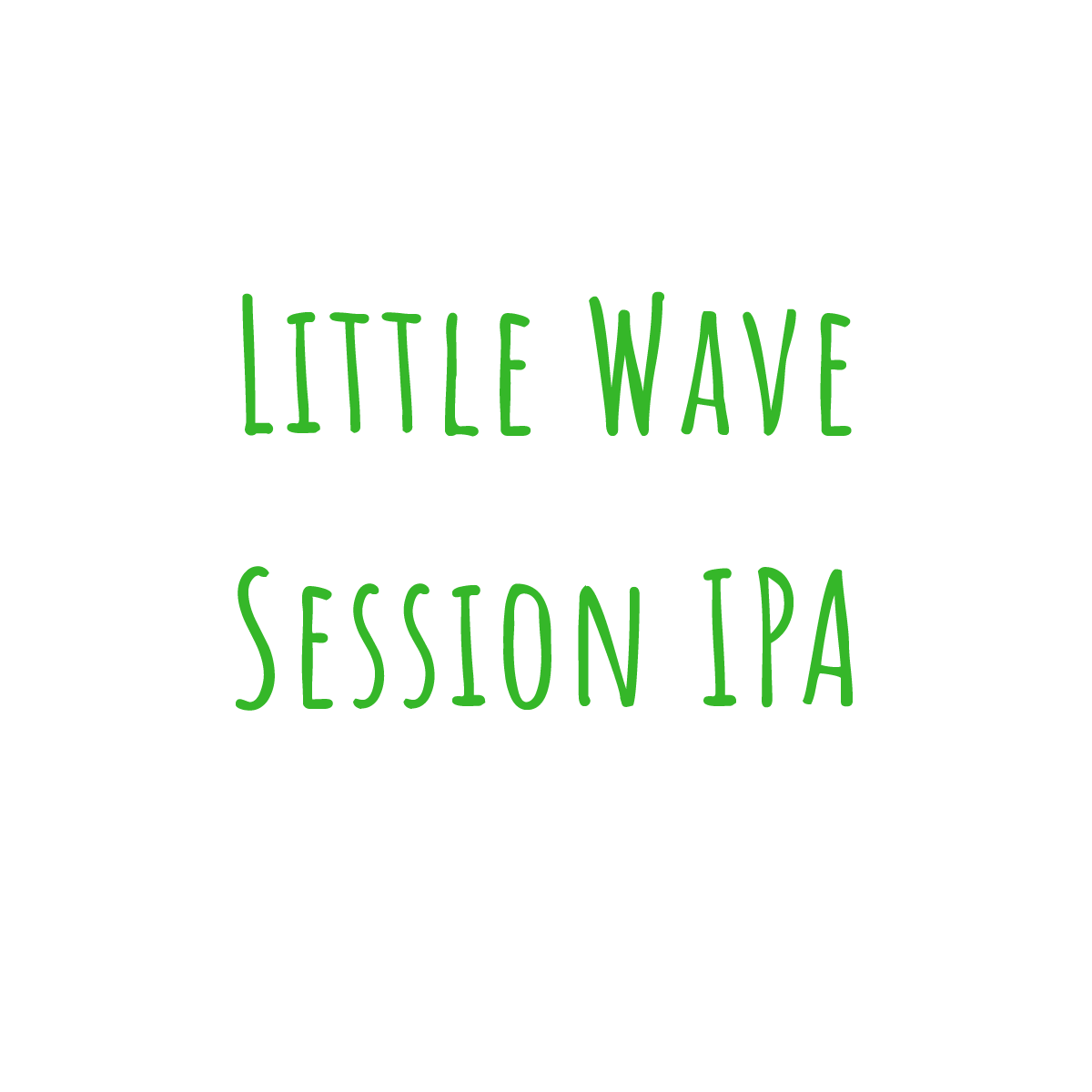 Bierrezept Little Wave Session IPA