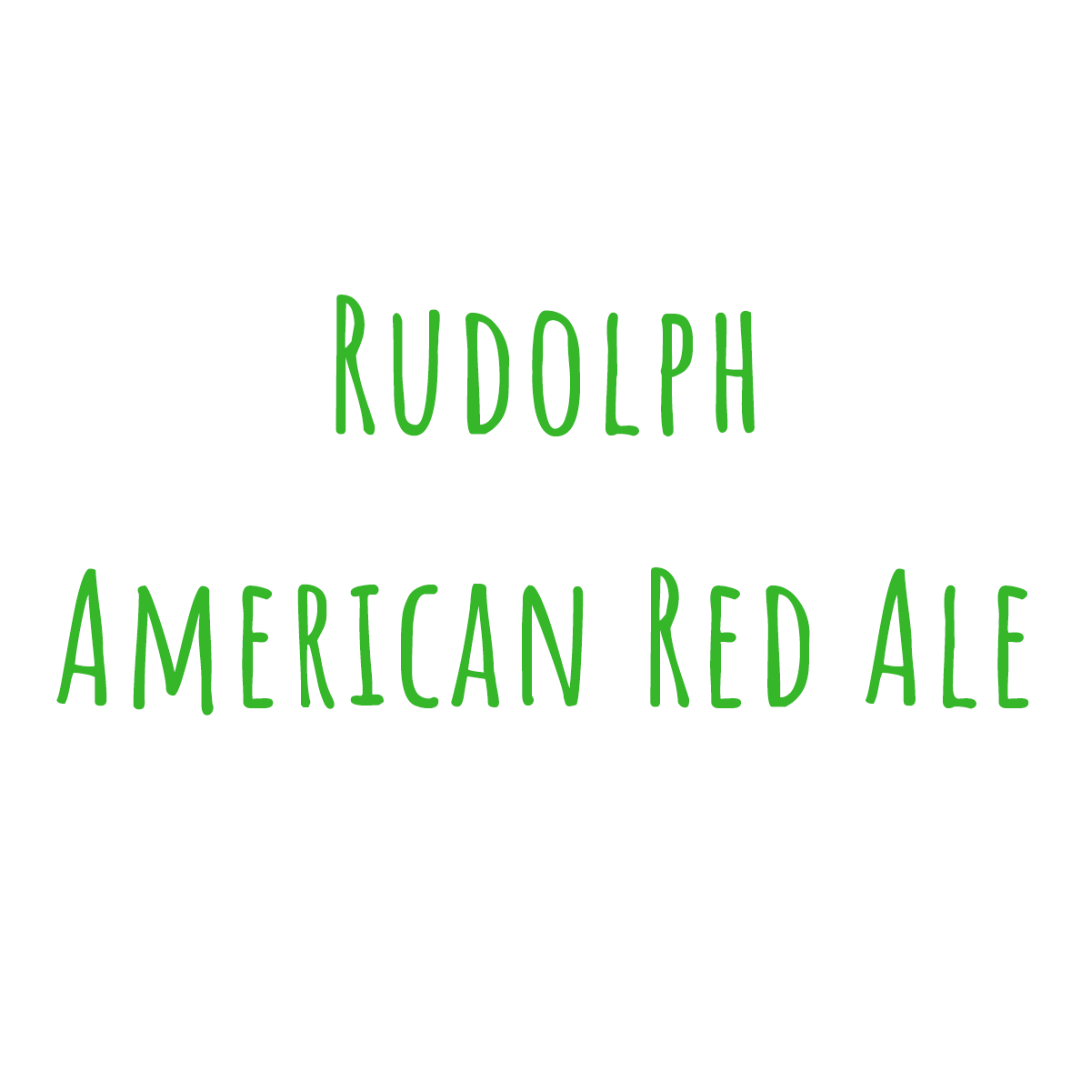 Rudolph American Red Ale