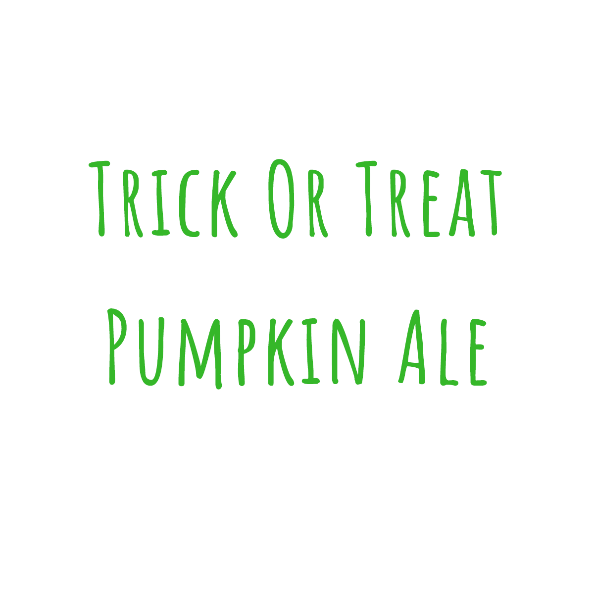 Bierrezept Trick or Treat Pumpkin Ale