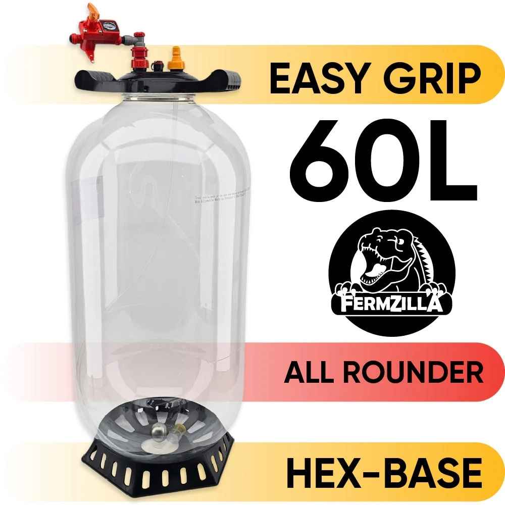 FermZilla Allrounder Starter Kit 60L Easy-Grip - mit Druckkit & Spundventil