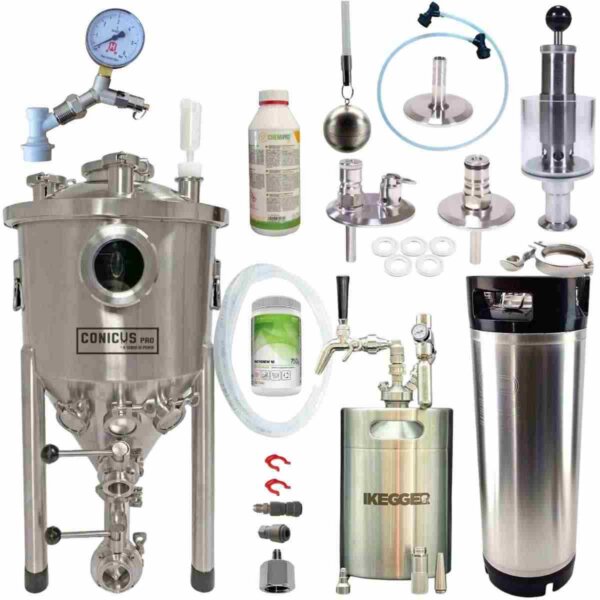 Conicus Pro Komplettset für Druckgärung & Kegging