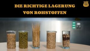 Haltbarkeit & richtige Lagerung von Hopfen, Malz & Hefe