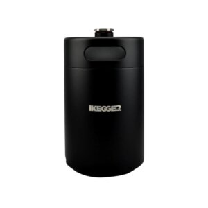 _iKegger Mini Beer KEG Premium Black Edition – 4L Isoliert