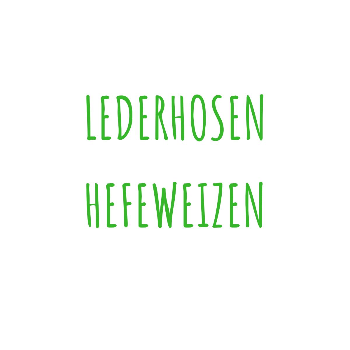 Lederhosen - Hefeweizen by MashCamp