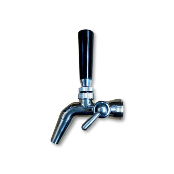 iKegger Edelstahl Kompensatorzapfhahn – ohne Adapter & mit Tap Handle