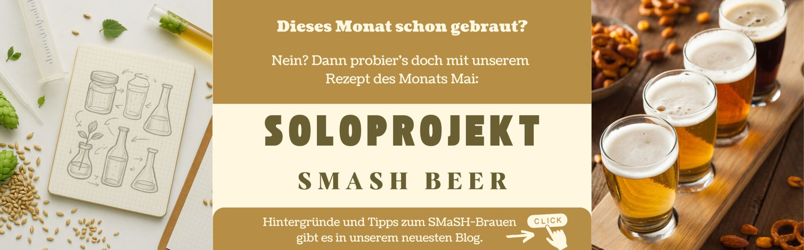 Soloprojekt SMASH Bier by MashCamp