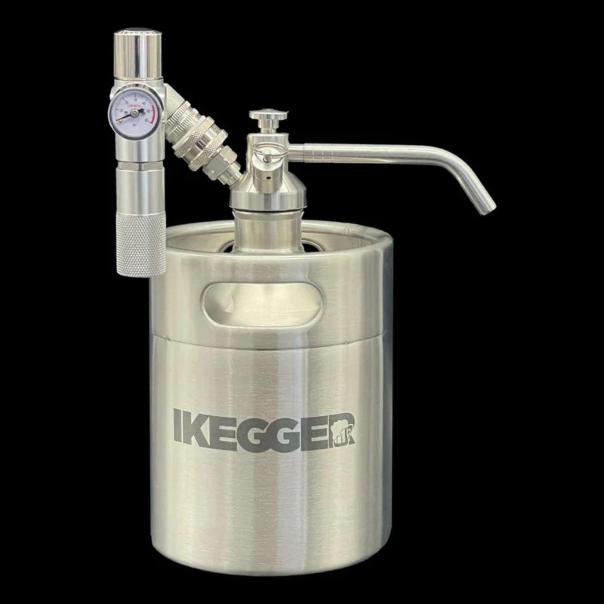 iKegger 2.0 _ Mini-Keg Starter-Set mit Push-Tap & Druckminderer
