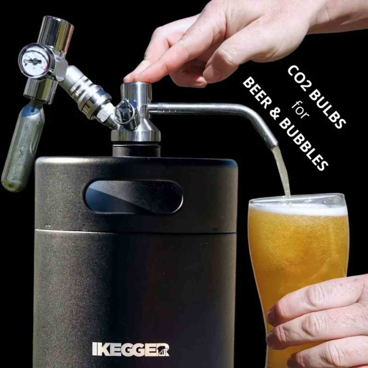 iKegger 2.0 _ Mini-Keg Starter-Set mit Push-Tap & Druckminderer