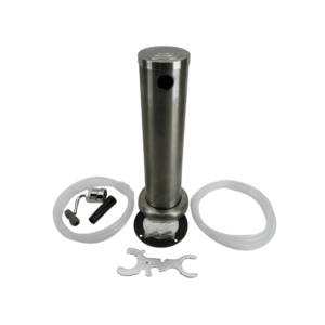Schanksäule 1-leitig - Set inkl. Schläuchen & Fittingen