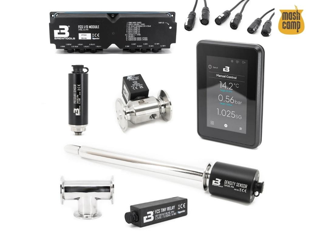 Brewtools FCS Gärsteuerung – Temperatur, Druck & Dichte steuern; Automatisierung & Live-Daten für Mikrobrauerei & Kleinbrauerei