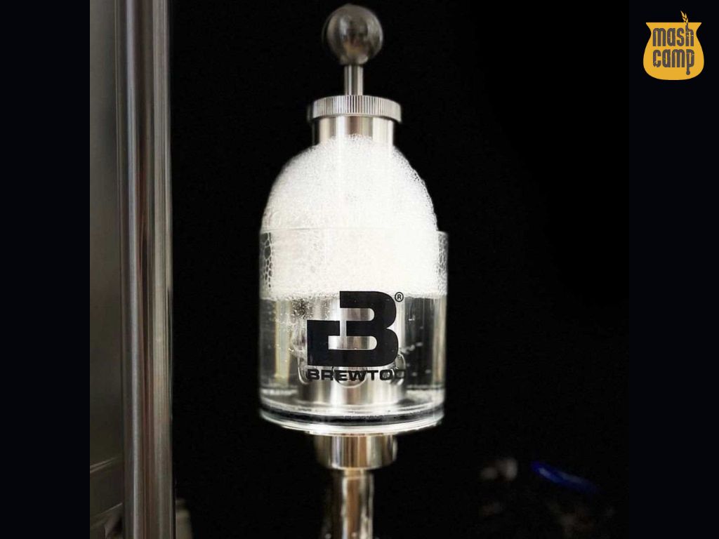 Spundventil & Gärdruck – Druckgärung, Prozesskontrolle & Gärsteuerung FCS; CIP-Reinigung & Glykolkühlung kompatibel