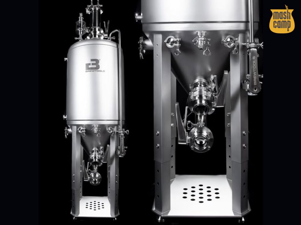 Brewtools Unitank Gärtank Edelstahl – 40 L (0,4 hl), 80 L (0,8 hl), 150 L (1,5 hl), 300 L (3 hl) für Mikrobrauerei, Kleinbrauerei