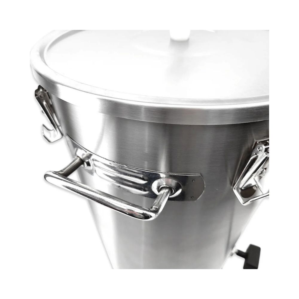 Edelstahl Gärbehälter 32L - zylindrokonischer Gärtank