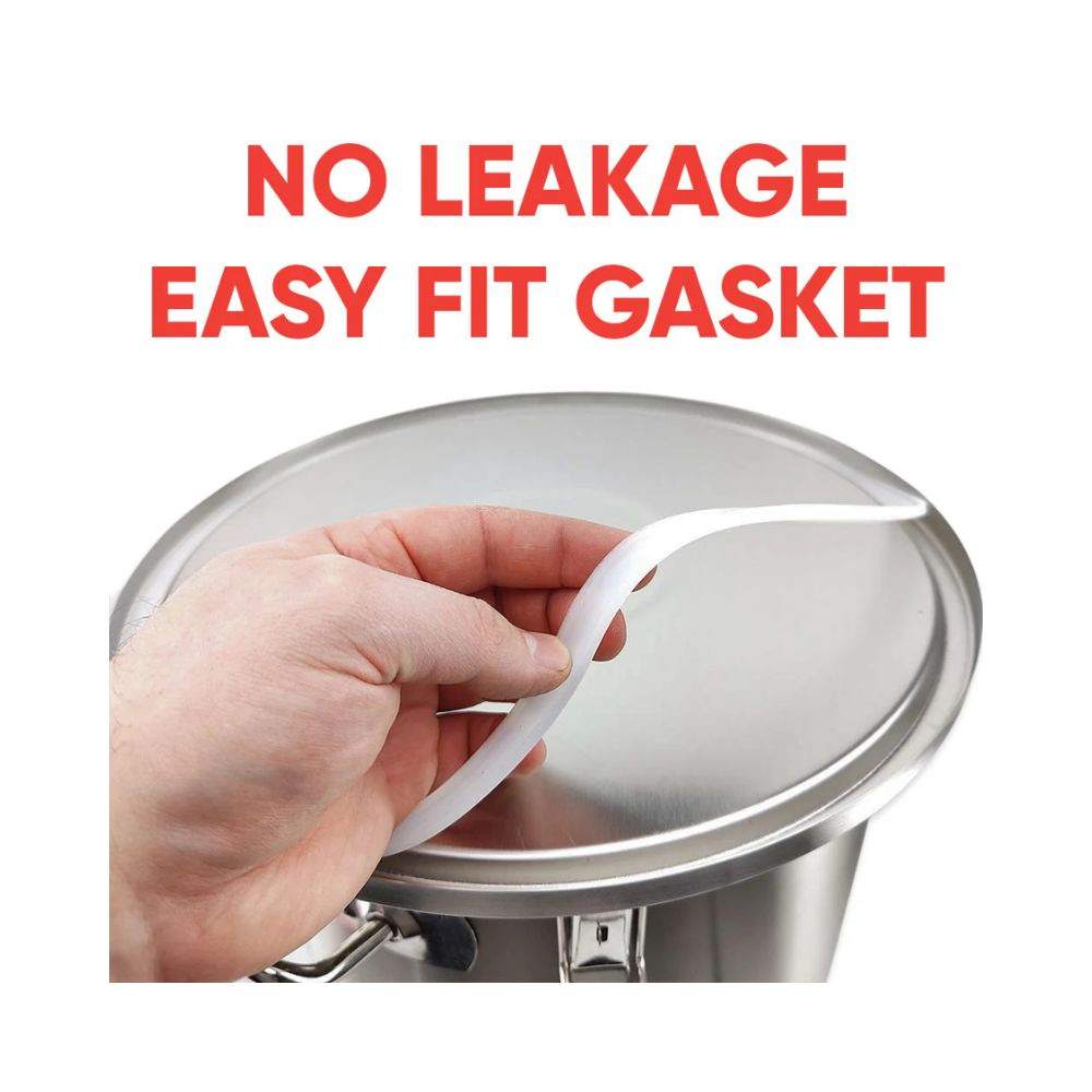 Edelstahl Gärbehälter 32L - zylindrokonischer Gärtank