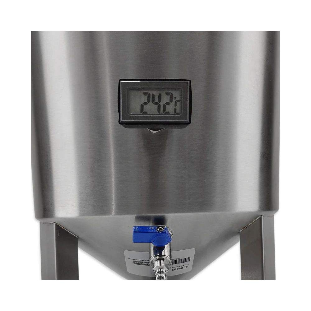 Edelstahl Gärbehälter 32L - zylindrokonischer Gärtank