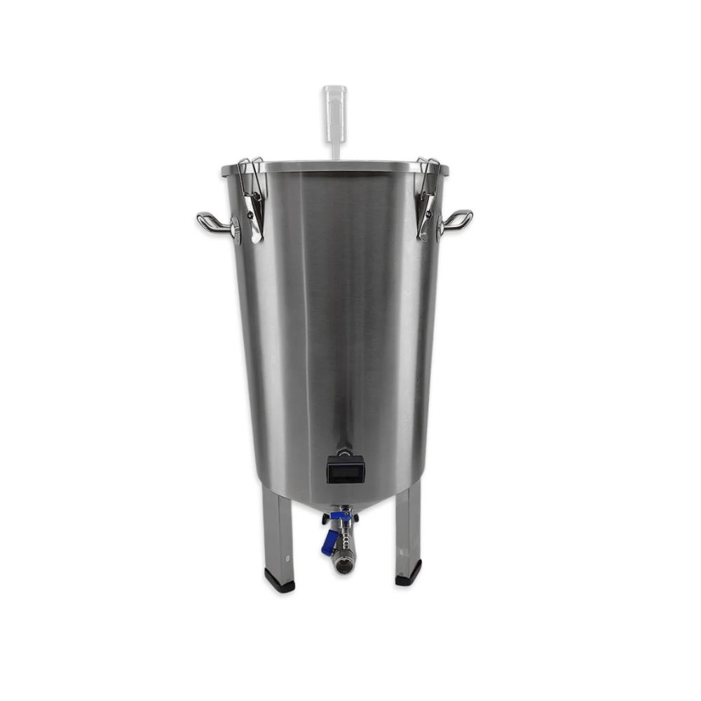 Edelstahl Gärbehälter 32L - zylindrokonischer Gärtank