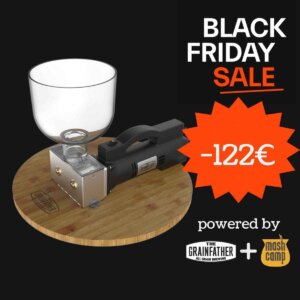 Grainfather elektrische Malzmühle Black Friday Aktion by MashCamp