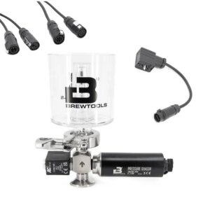 Spundkit für Brewtools FCS, TC34mm – Magnetventil, Drucksensor & Gärspund