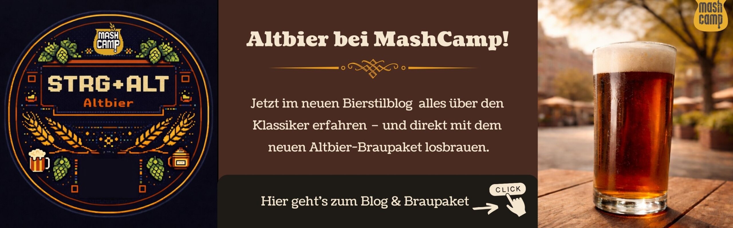 Albier bei MashCamp - Banner