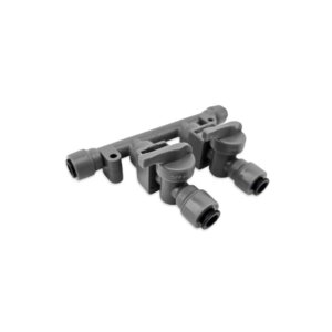 Duotight Gasverteiler 2-leitig für CO₂ – 3x 8 mm (5_16″)