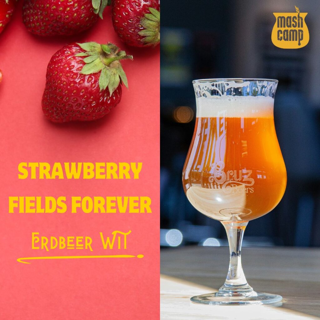 Strawberry fields forever - Belgisch Wit
