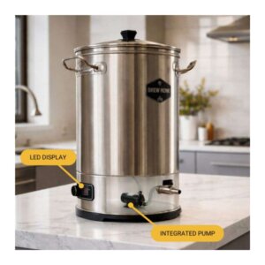 Brew Monk S25 Nachgusserhitzer_ Sparge Water Heater mit integrierter Pumpe
