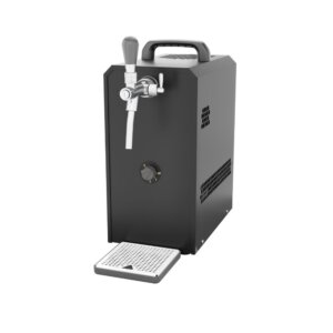 UBC Mobichill 25K Schwarz - ZapfanlageDurchlaufkühler für Bier mit Kompressor