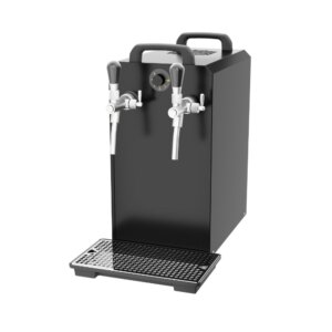 UBC Mobichill 40 Schwarz - 2-leitige ZapfanlageDurchlaufkühler für Bier