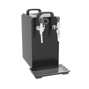 UBC Mobichill 40 Schwarz - 2-leitige ZapfanlageDurchlaufkühler für Bier