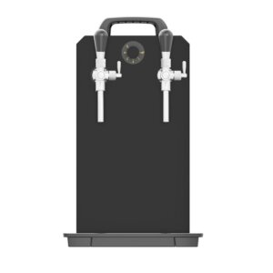 UBC Mobichill 40K Schwarz - 2-leitige ZapfanlageDurchlaufkühler für Bier mit Kompressor