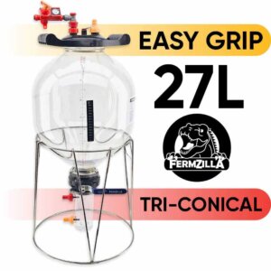 FermZilla Tri-Conical Starter Kit 27L Easy-Grip Gen 3