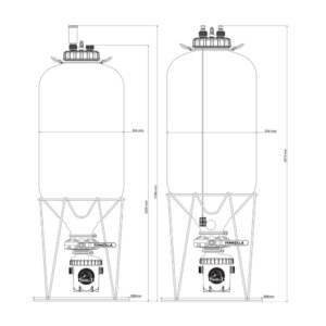 FermZilla Tri-Conical Starter Kit 55L Easy-Grip Gen 3.2