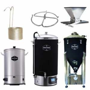 Brew Monk Premium Komplettset – Vollausstattung zum Bierbrauen