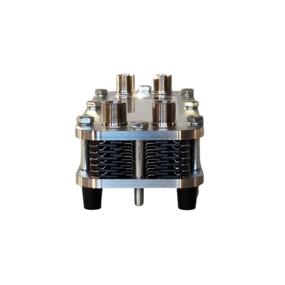 Brewers Hut Plattenwärmetauscher 12 Platten - zerlegbarer Plattenkühler für Würzekühlung