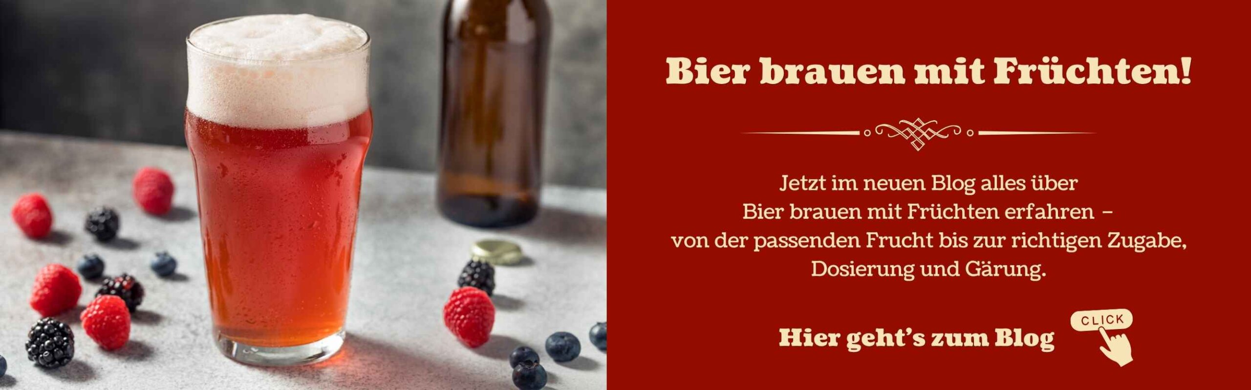 Bier brauen mit Früchten bei MashCamp - Banner