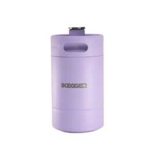 iKegger Mini Beer KEG isoliert - The Gelato Collection _ Blueberry Swirl - Violet